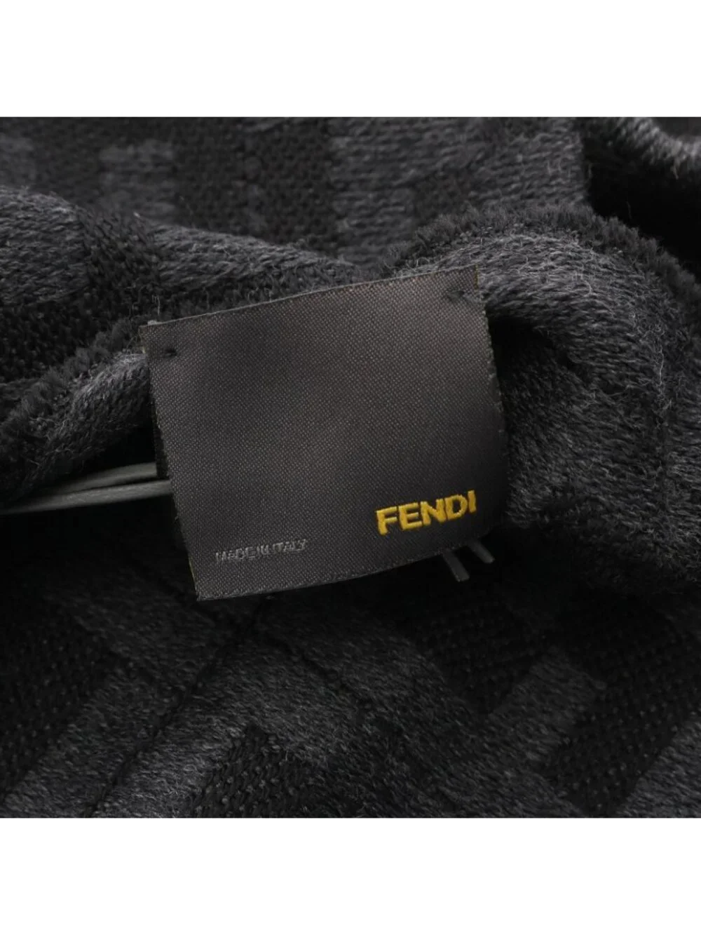 Fendi Scarf FF Pattern Wool